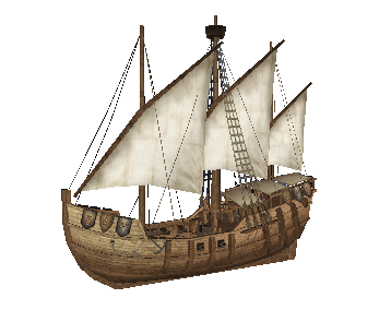大航海时代online 攻略百科 商用卡拉维尔帆船 巴哈姆特