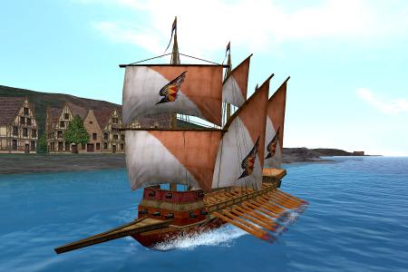 法兰德斯加莱排桨帆船