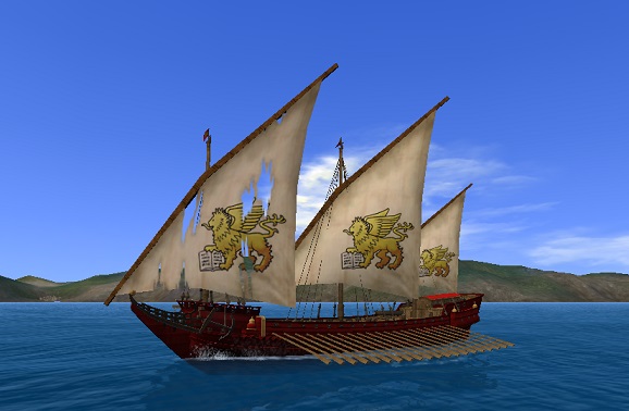 拿坡里坦加莱塞排桨帆船