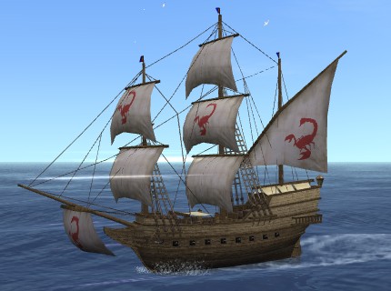 大航海时代online 攻略百科 商用大型多功能北欧帆船 巴哈姆特